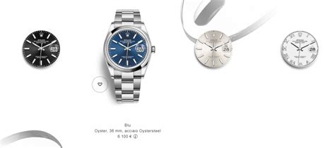 configura il tuo rolex